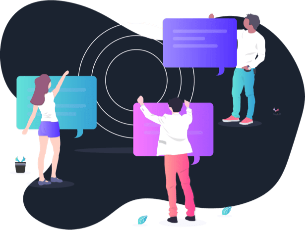 productive people illustration